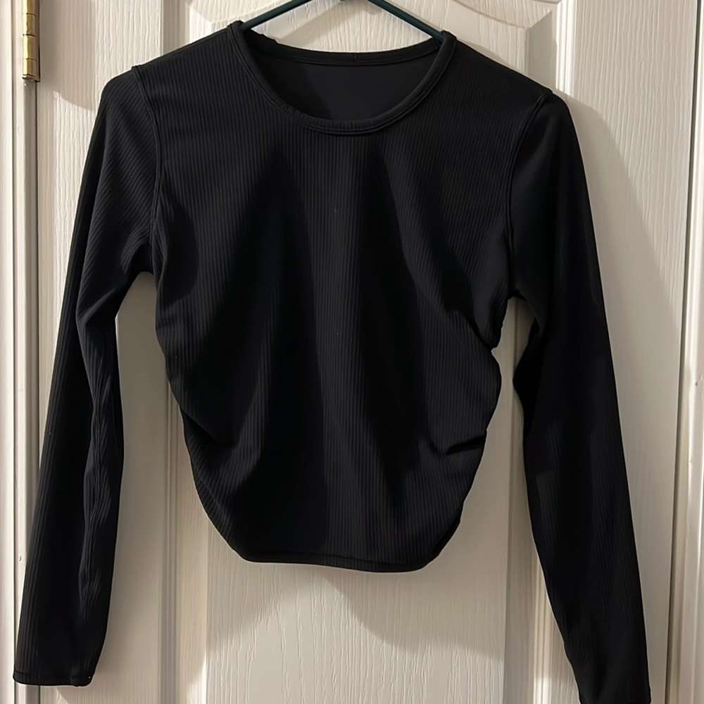 All It Takes Ribbed Nulu Long-Sleeve Shirt